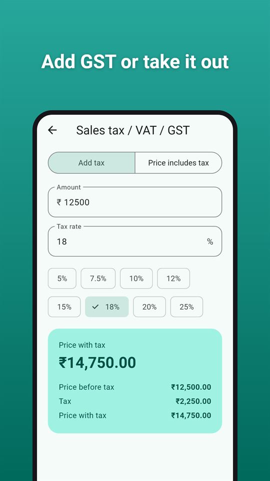 Biz Toolkit: Add GST or take it out
