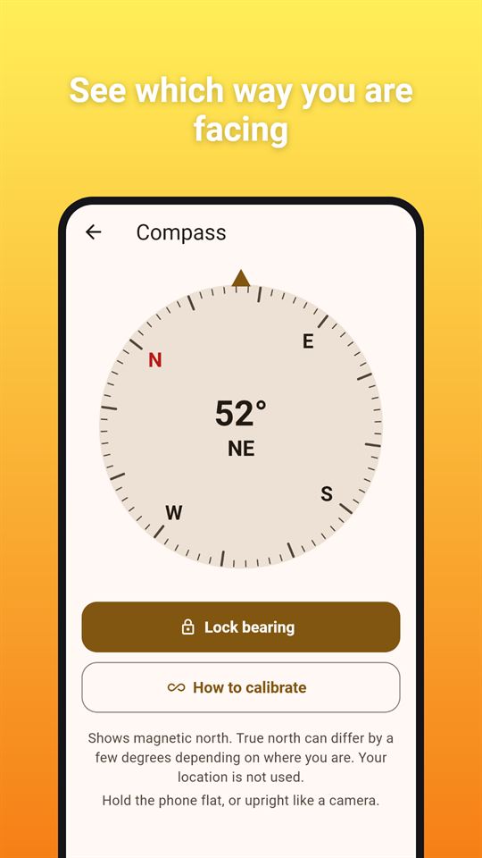LevelPal: See which way you are facing