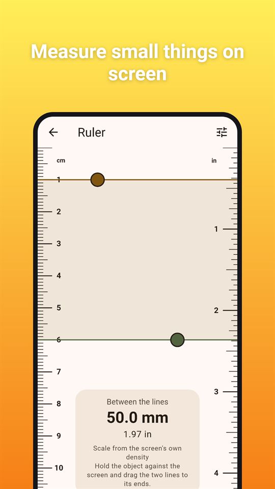 LevelPal: Measure small things on screen
