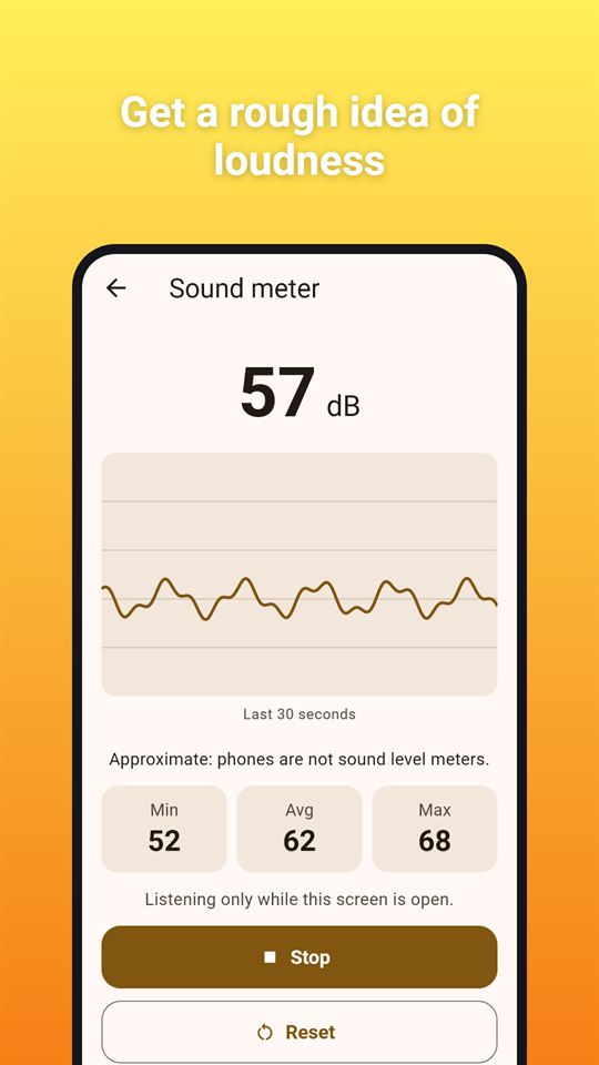 LevelPal: Get a rough idea of loudness