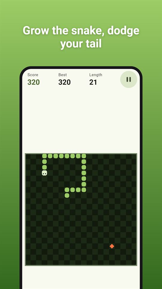 Retro Duo: Grow the snake, dodge your tail