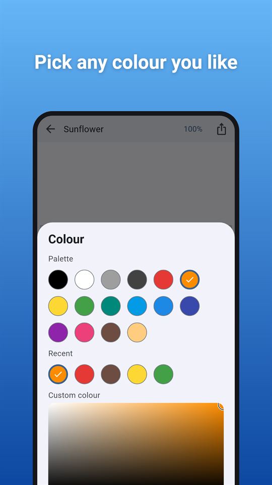 Scribble Nook: Pick any colour you like