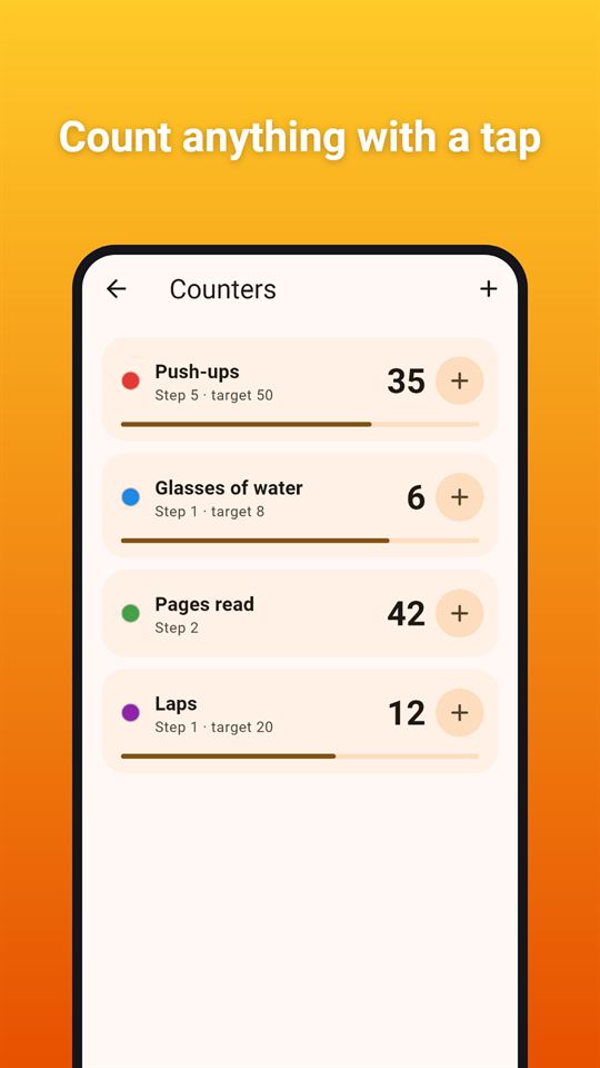 Tally Board: Count anything with a tap