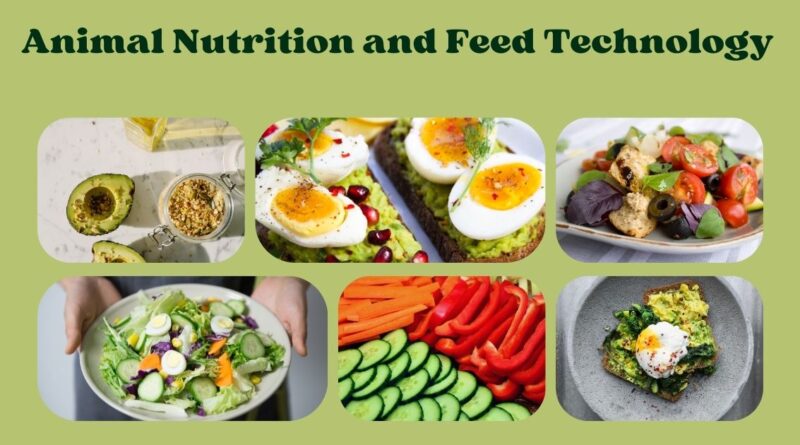 Animal Nutrition and Feed Technology