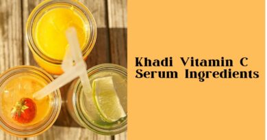 Khadi Vitamin C Serum Ingredients